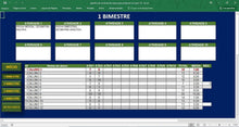 Load image into Gallery viewer, Planilha de Controle de Classe para Professor em Excel 1.0