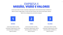 Load image into Gallery viewer, Apresentação de Missão e Visão em Powerpoint - Biz Target