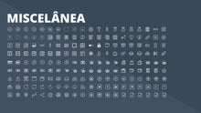 Load image into Gallery viewer, Apresentação Ícone Line em Powerpoint