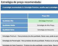 Load image into Gallery viewer, Planilha 4 P do Marketing (ou Marketing Mix) em Excel 4.0